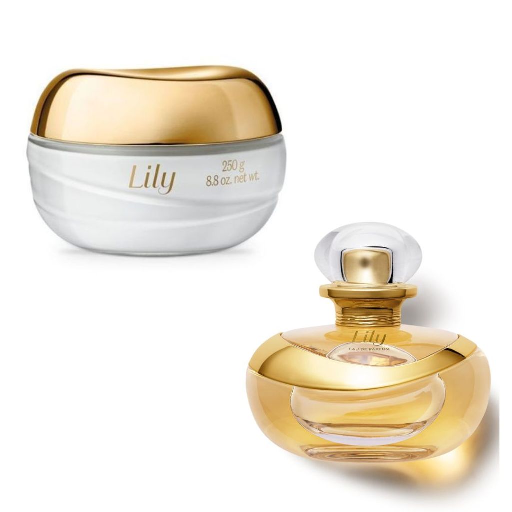 Kit Lily Perfume e Creme Hidratante Tradicional Feminino | Shopee Brasil