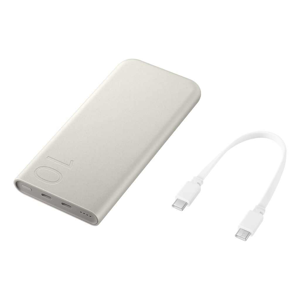 Bateria Carregador Portátil 2x USB-C 10000mAh Super Rápida 25W Samsung PowerBank