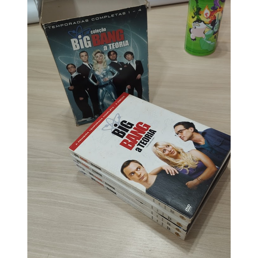 BOX DVD 1,2,3,4 TEMPORADA THE BIG BANG A TEORIA ORIGINAL | Shopee Brasil