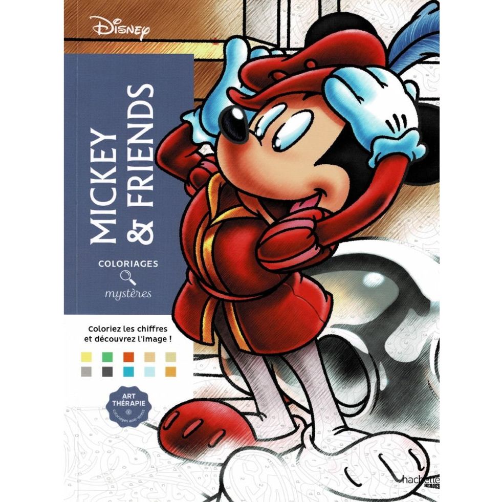 Livro de Colorir Inspirado Mistério - Mickey & Friends | Shopee Brasil