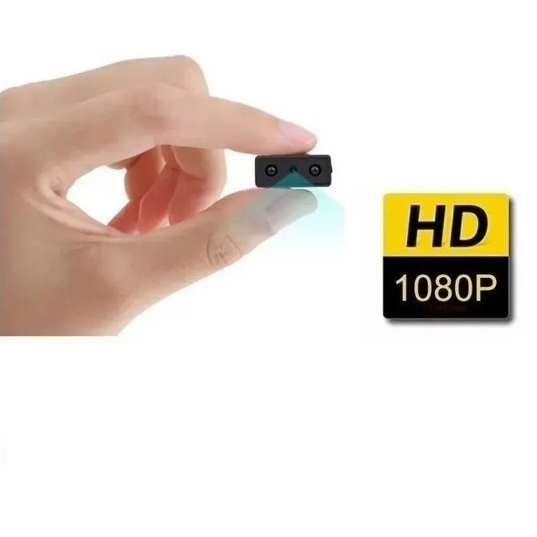 Mini Câmera Secreta Investigativa 1080p Com Bateria'a Menor' | Shopee ...