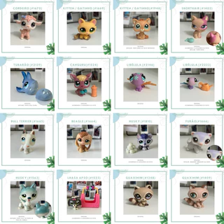 Littlest Pet Shop - Tubarão, shorthair, Lhasa, bull terrier, ferret