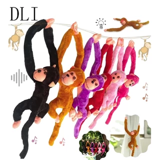 DLI Macaco Pelúcia Com Som E Luz De Pendurar Antialérgico Grita em Oferta na Shopee