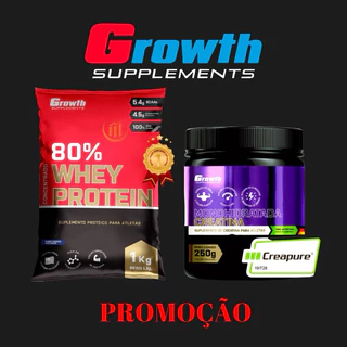 Whey Protein Concentrado Básico Growth Suplementos