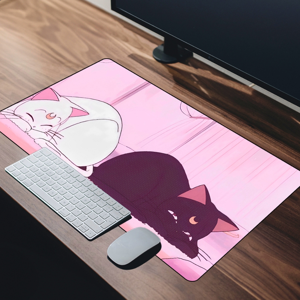 Mouse Pad Gamer Diversos Tamanhos Tema Sakura