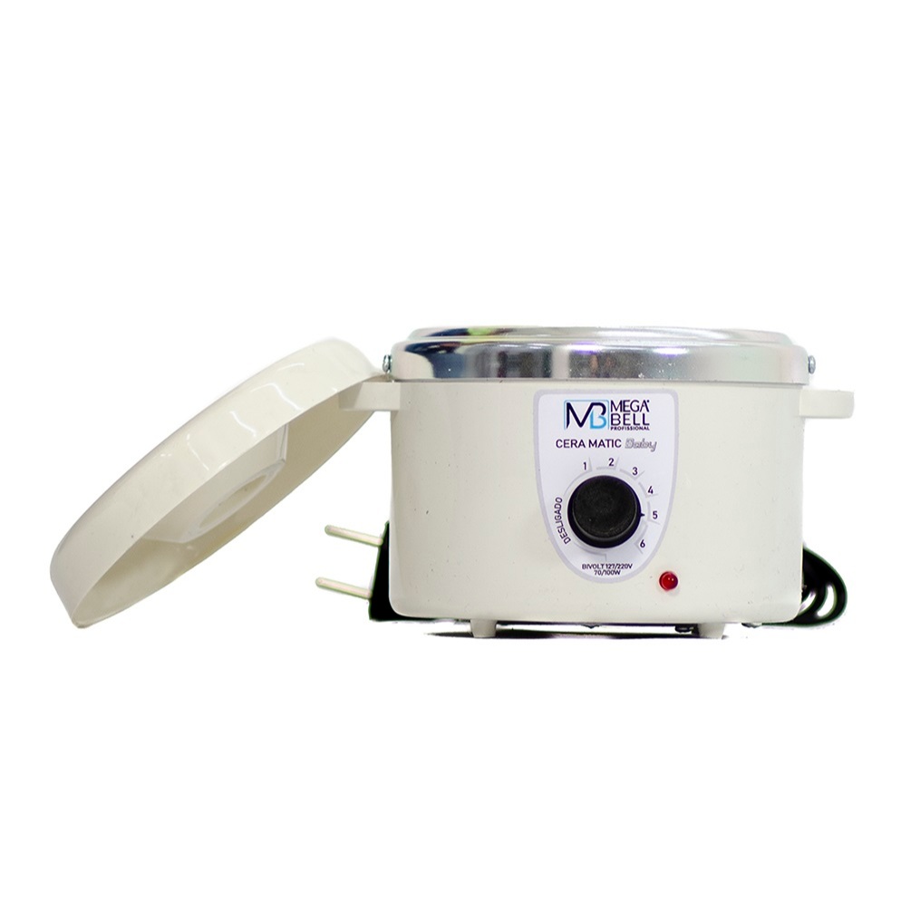 Aquecedor de Cera Termocera 150g - Bivolt Sem Refil Todo Branco