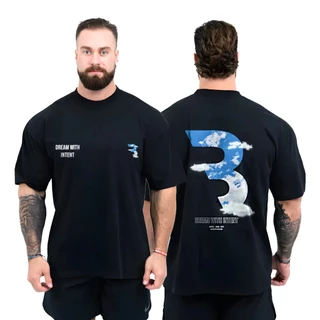 Camiseta Camisa Oversized High In The Sky Cbum Mentality Algodão