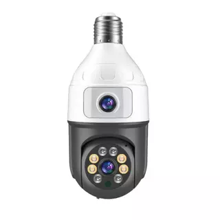 Câmera De Segurança Ip Wifi Full HD 2 Lentes Visão Noturna Microfone Durawell ICESS(9696)