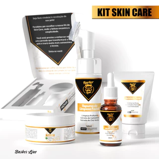 Kit Facial Cuidados com o Rosto, Anti Acne, Oleosidade e Cravos