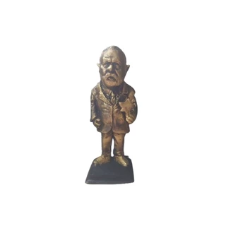 Estatueta de Resina do Presidente Lula - Réplica de Coleção