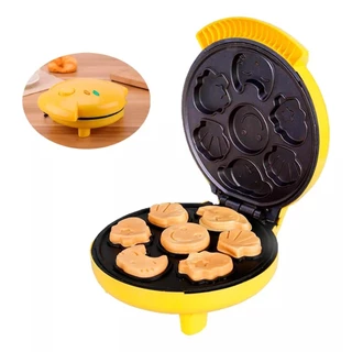 Maquina De Fazer Mini Cake Bolinhos Tesmostato Automatico Cor Amarelo 110V