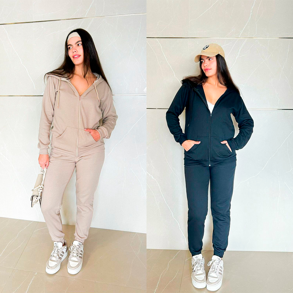 Conjunto Elsa Feminino Blusa Calça Moletom Frio Inverno