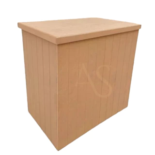 Mesa Fake Para Festa e Decoração Ripada em mdf