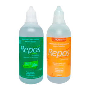 kit 2 Amolecedor Cuticulas e Calosidade Repos 150 ml Spa dos Pés