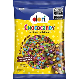 Chocolate Confeito Chococandy Dori 500gr Tipo M&ms