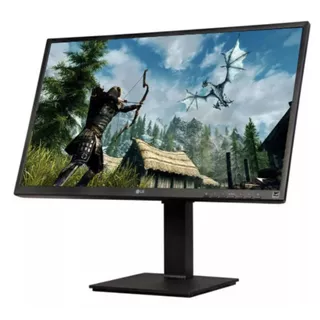 Monitor Gamer LG 23,8 Led FHD 75Hz 5ms HDMI DP IPS USB Pivot 24BN650U-B