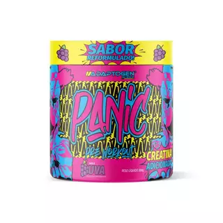Pré treino com Creatina Panic Adaptogen 300g e 150g MAIS CONCENTRADO em Oferta na Shopee