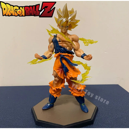 Dragon Ball Son Goku Super Saiyan Figura Anime de Ação, Modelo DBZ ...