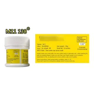 Pasta De Solda Amaoe M11- 138° C Para Placas-mãe Pcb/bga Sm