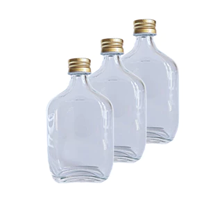 Mini garrafinha de vidro 50ml para lembrancinhas, Mini Cantil, Mel, destilados, molhos.
