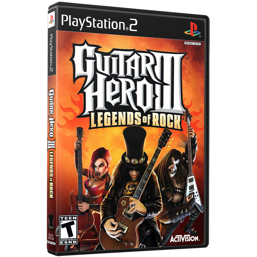 Guitar Hero III - PS2 - Obs: R1