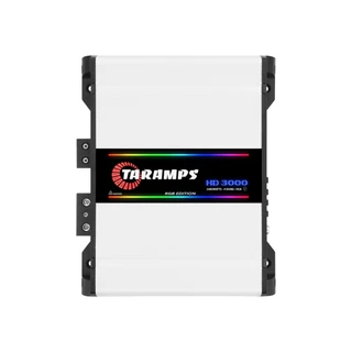 Modulo Taramps Edição Rgb Hd3000 Amplificador 4 Ohms 3000w