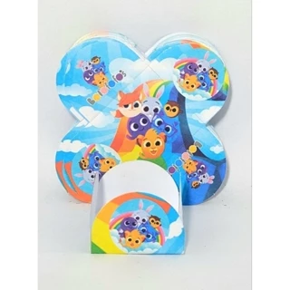Porta Forminha para Doces Festa Aniversário Bolofofos c/ 50 Unidades