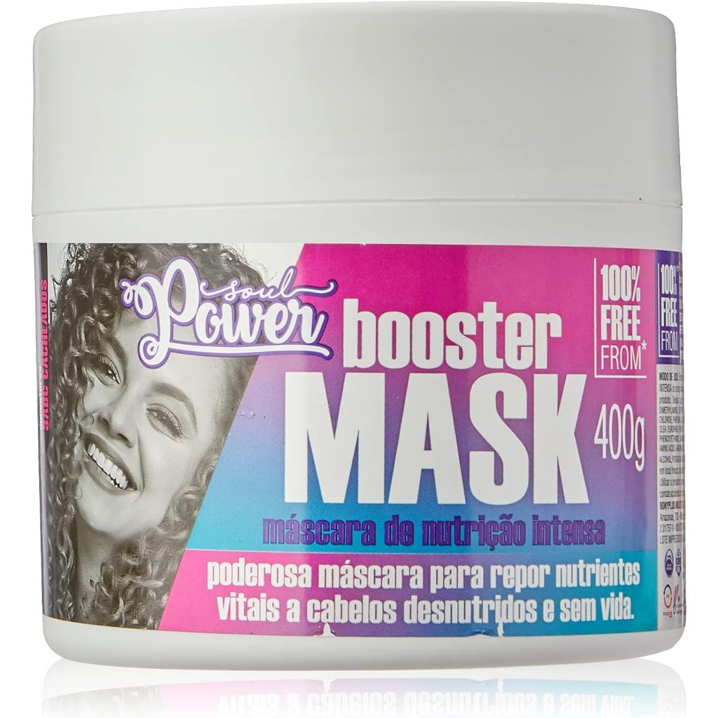 Máscara de Nutrição Intensa Booster Mask 400g - Soul Power