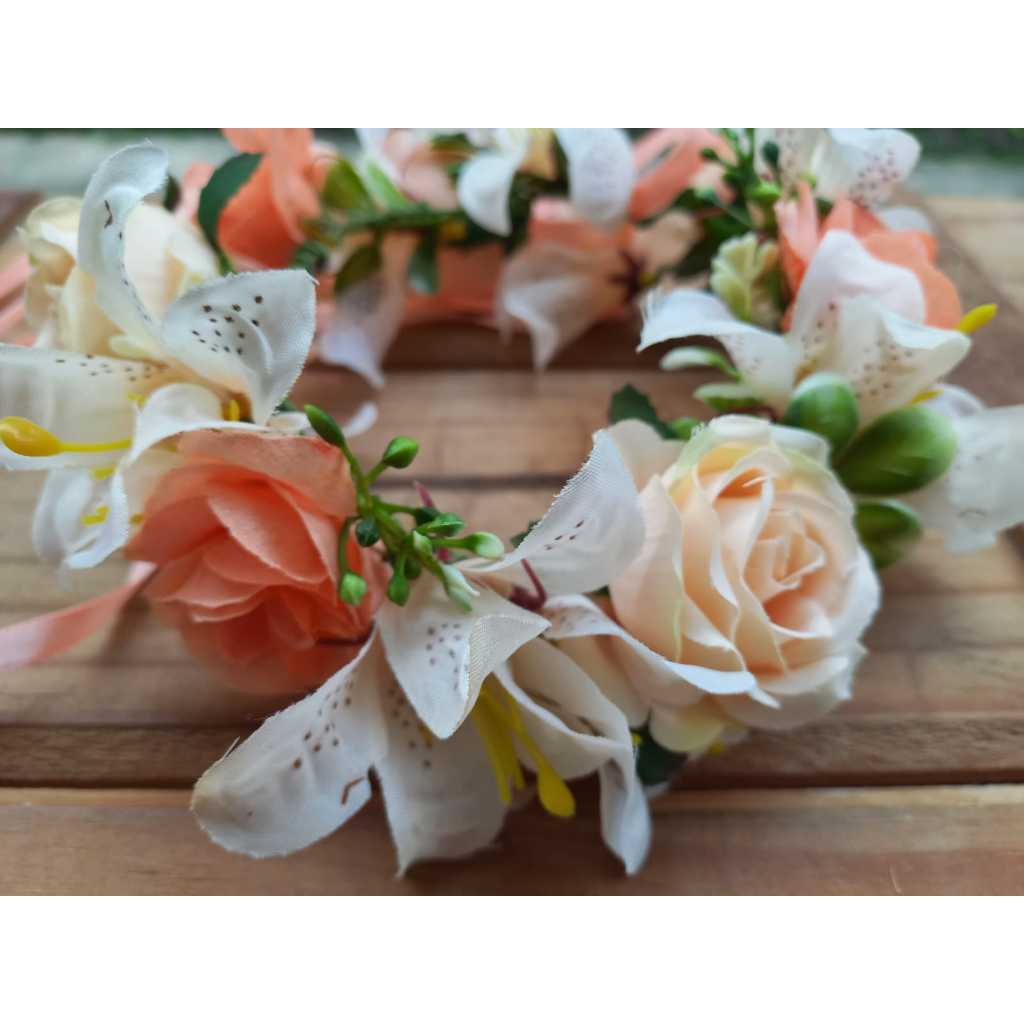Celebrations Diamante & Floral Tiara CH117
