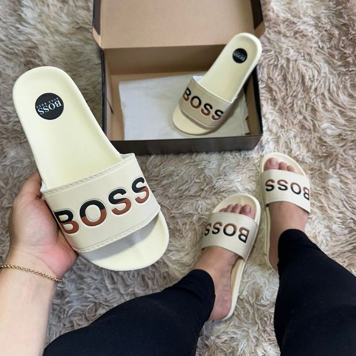 Chinelo Pumaa Boss Praada Masculino Feminino Juvenil e Unissex Confortável e Macio Envio Imediato
