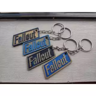 Chaveiro 3D Coleção Fallout série amazon prime jogo