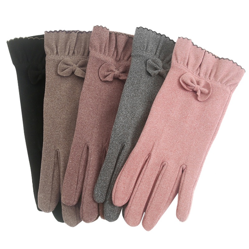 Luvas Femininas Chique Touch Screen Pelucia Forrado Grosso