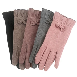 Luvas Femininas Chique Touch Screen Pelucia Forrado Grosso