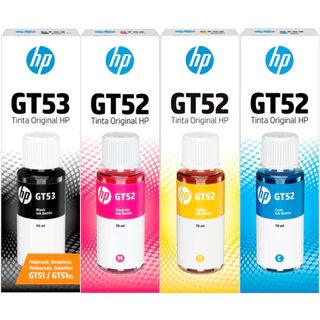 Kit 4 Refil De Tinta Hp Gt51 Gt52 Gt5810 416 517 532 Gt5822 Original Novo