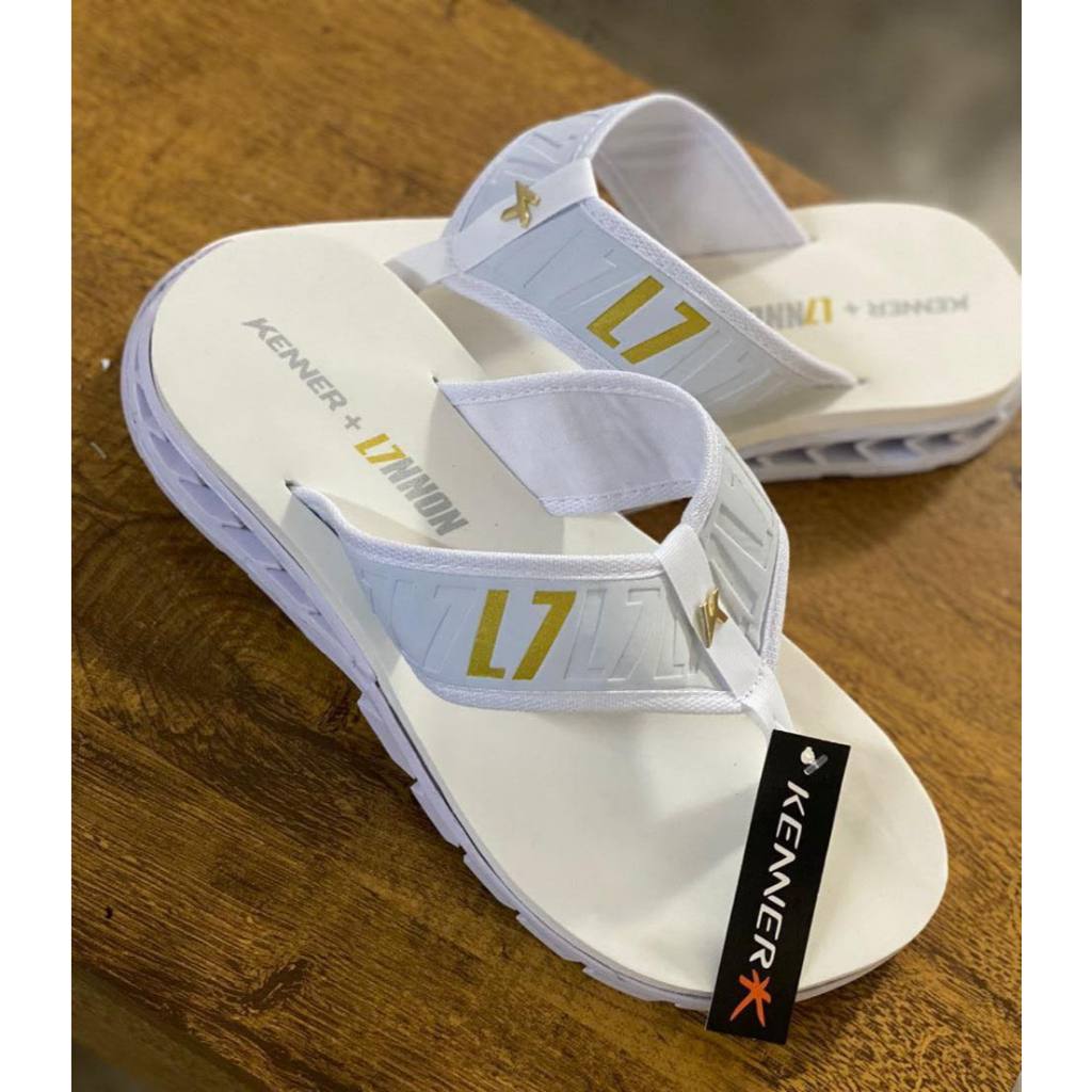 Chinelo Kenner Branco | Shopee Brasil