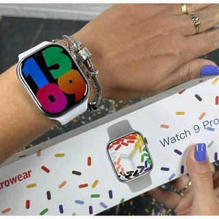 Smartwatch W29 Pro Microwear Série 9 Temperatura Corporal Ilha Dinâmica NFC GPS Salva Fotos Arquivos