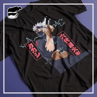 Camiseta Kakashi Hatake Unissex Camisa Anime Naruto 100% Algodão