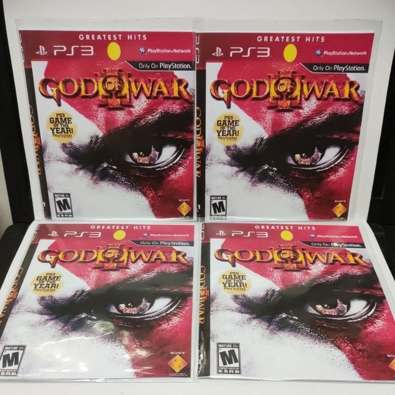 ps3 god of war 3 raridade novo cópia observação o jogo só pega em vídeo game destravado