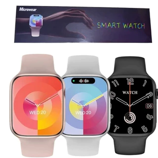 Smartwatch W29S Serie 10 Ilha Dinamica NFC ChatGPT ECG GPS Ilha Dinamica GPS Microwear Original