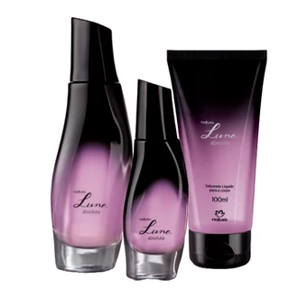 LUNA ABSOLUTA - 75ml, 25ml, sabonete líquido 100ml - Kit Natura