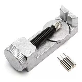 Chave de Aço Tira Pino de Relógio + 03 Pinos Extras