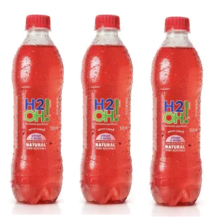 Refrigerante H2OH! limao e Pitaya zero açucar 3 unidades 500mL