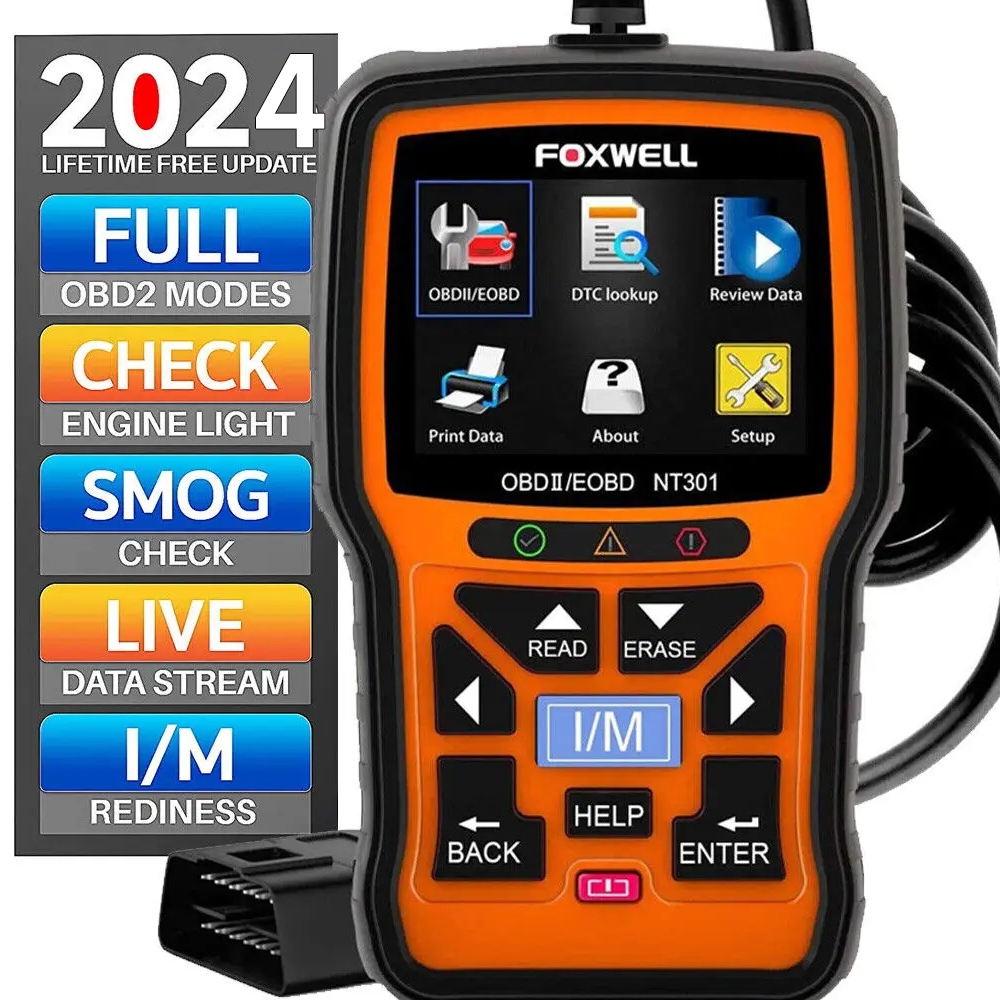 Scanner OBD2 EYPINS - Leitor Códigos Motor Diagnóstico Carro Bateria 88 Funções