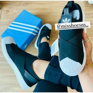 Tênis feminino slip on alta qualidade primeira linha academia perfeito super confortável promoção