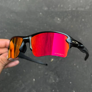 Óculos de sol masculino ciclismo/corrida Flack 2.0 Black lente TRANZENITE polarizada unissex