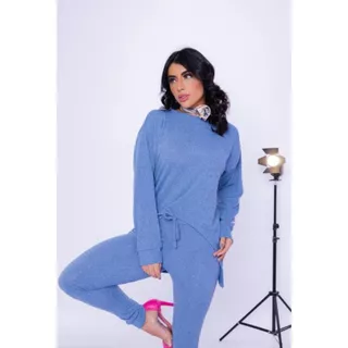 Conjunto de frio lanzinha manga longa, tendência, cores linda!