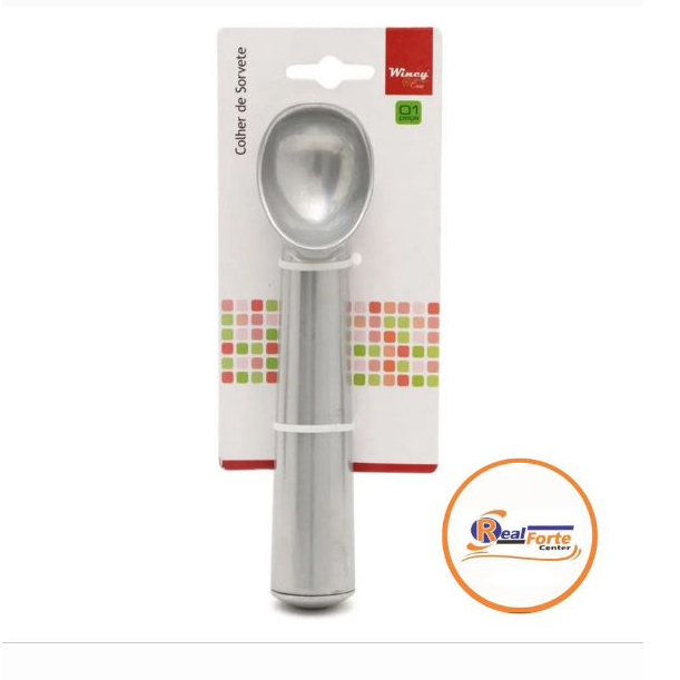 COLHER DE SORVETE EM ALUMINIO | Shopee Brasil