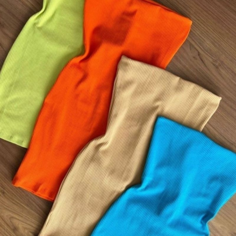 vestido tomara que caia feminino com bojo tecido anaruga