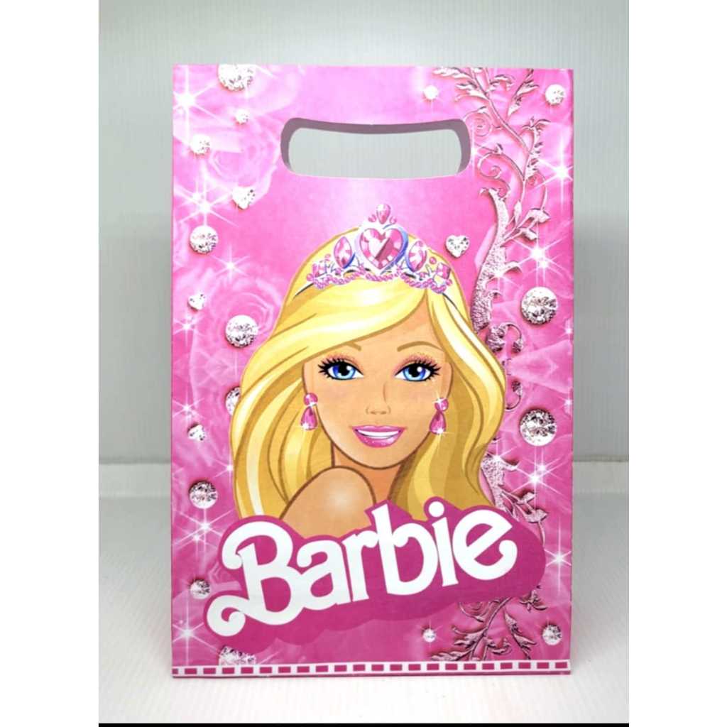 Sacola Surpresa Festa Aniversário Barbie com 10 unidades | Shopee Brasil