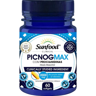 Pic nogmax 2000mg 60 Softgels Sunfood